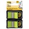 Post-it Flags Standard Page Flags in Dispenser - Bright Green (100/Pack)